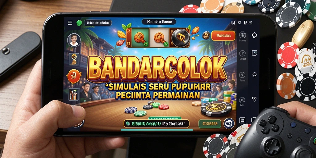 Tampilan gameplay BANDARCOLOK yang menarik dan penuh aksi.