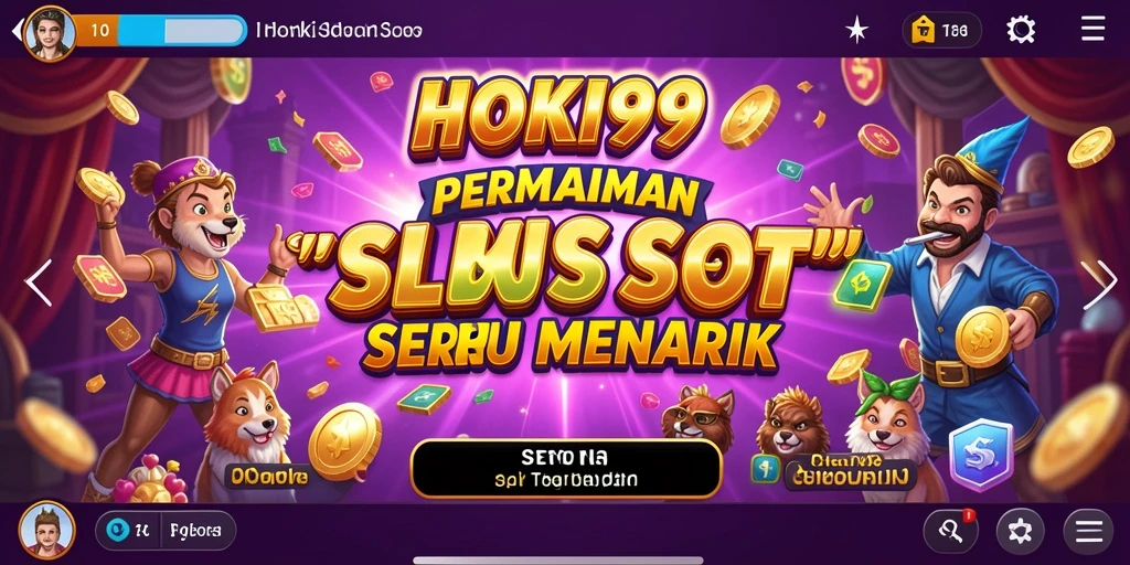 Screenshot HOKI99 yang menampilkan aksi menarik di slot.