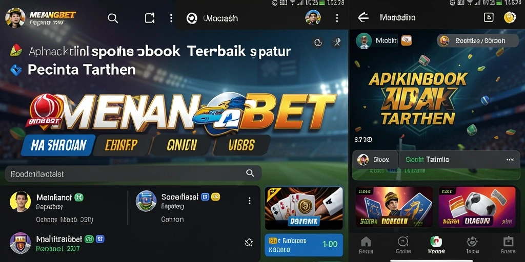 Tampilan gameplay taruhan olahraga yang menarik di MENANGBET.