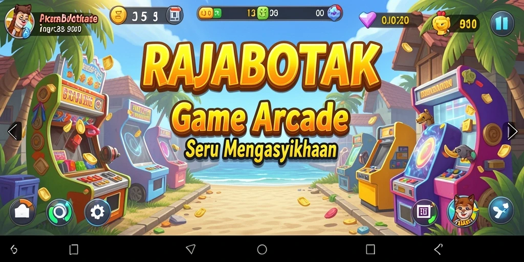 Screenshot gameplay RAJABOTAK dengan aksi seru dan grafis menarik.