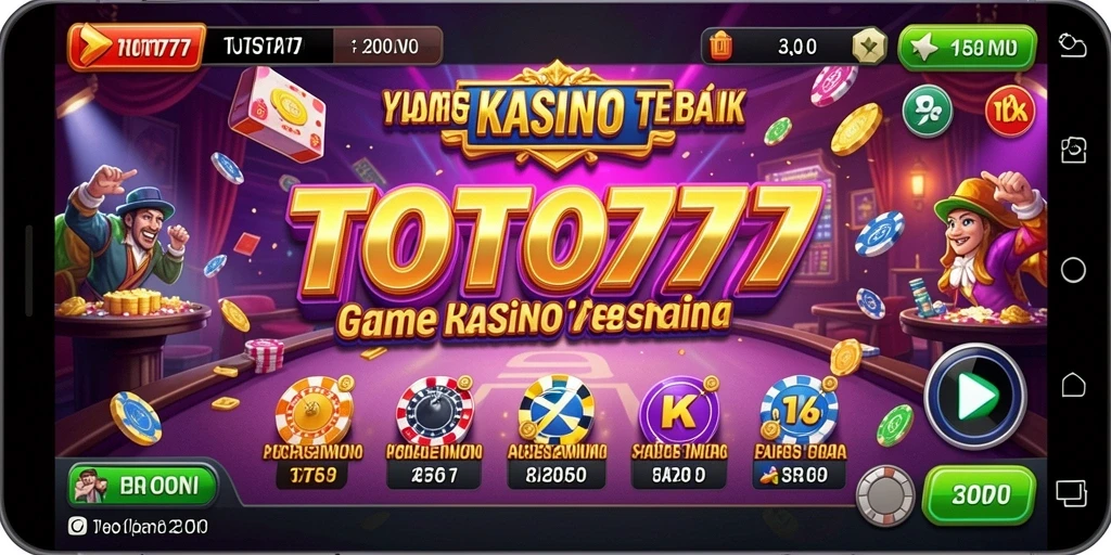 Tampilan gameplay TOTO777 yang menarik dan interaktif.